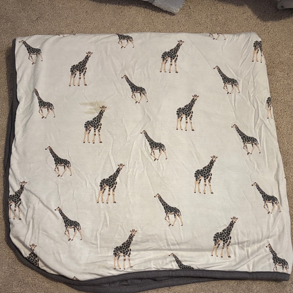 Kyte Giraffe Print Baby Blanket